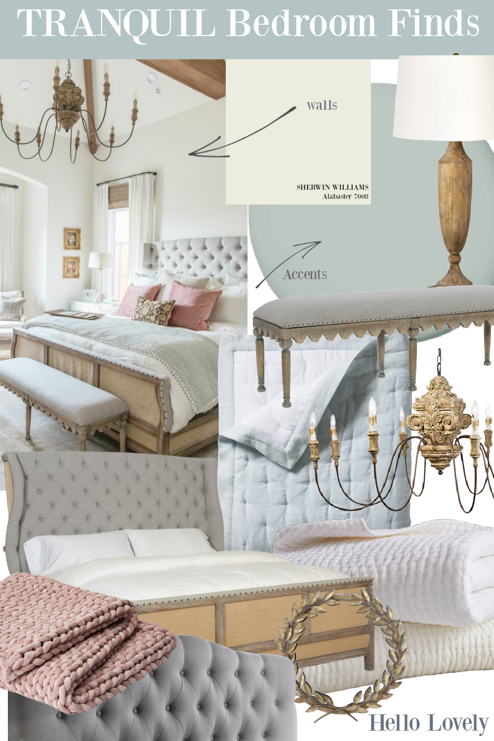 Country French Bedroom Decorating: Get the Look With a Gentle Palette