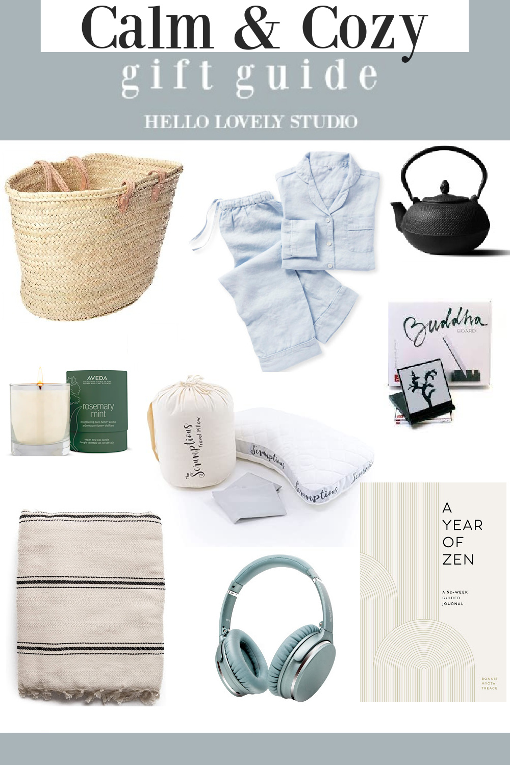 Calm & Cozy Gift Guide - Hello Lovely Studio. #selfcare #giftguides