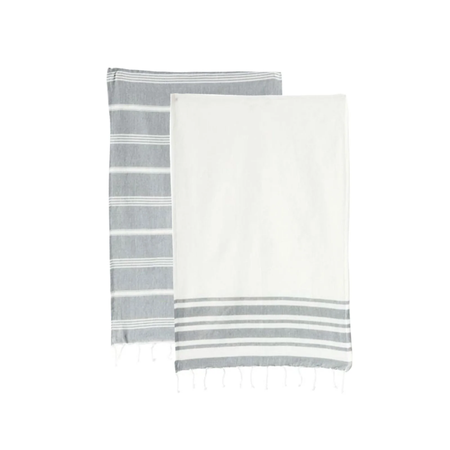 French country stripe dish towel set. #frenchcountry #frenchkitchen #dishtowels