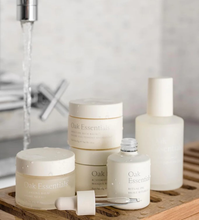 Jenni Kayne Oak Essentials The Routine skincare products - a great bargain when bought as a set!