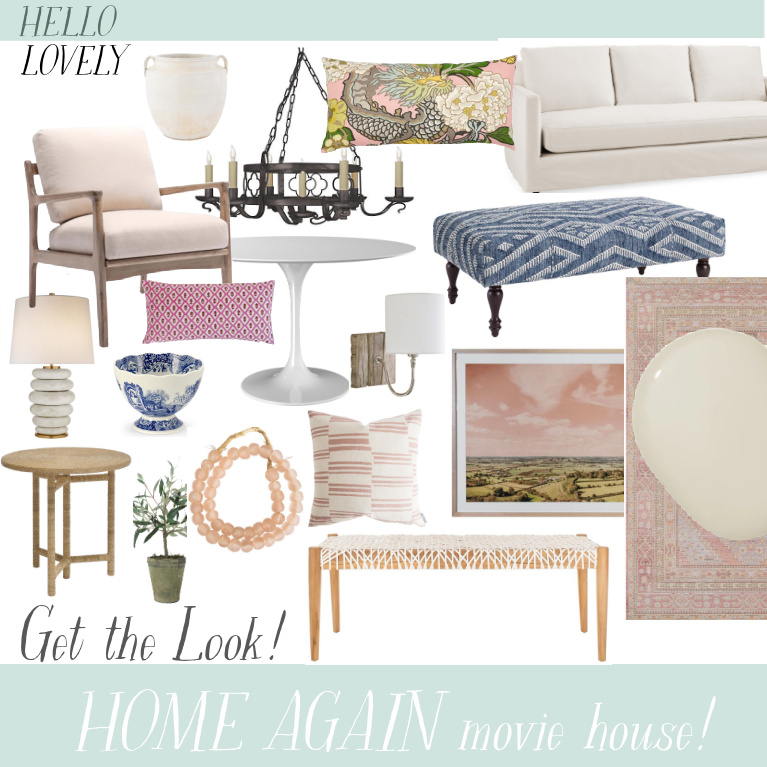 Home Again movie - GET THE LOOK on Hello Lovely Studio. #homeagain #movieset #getthelook
