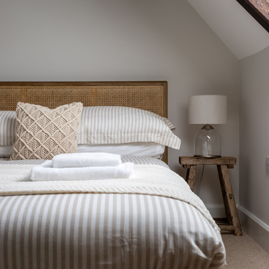 Bedroom in Abbots Cottage - a charming vacation rental in the Cotswolds. #cotswoldscottages