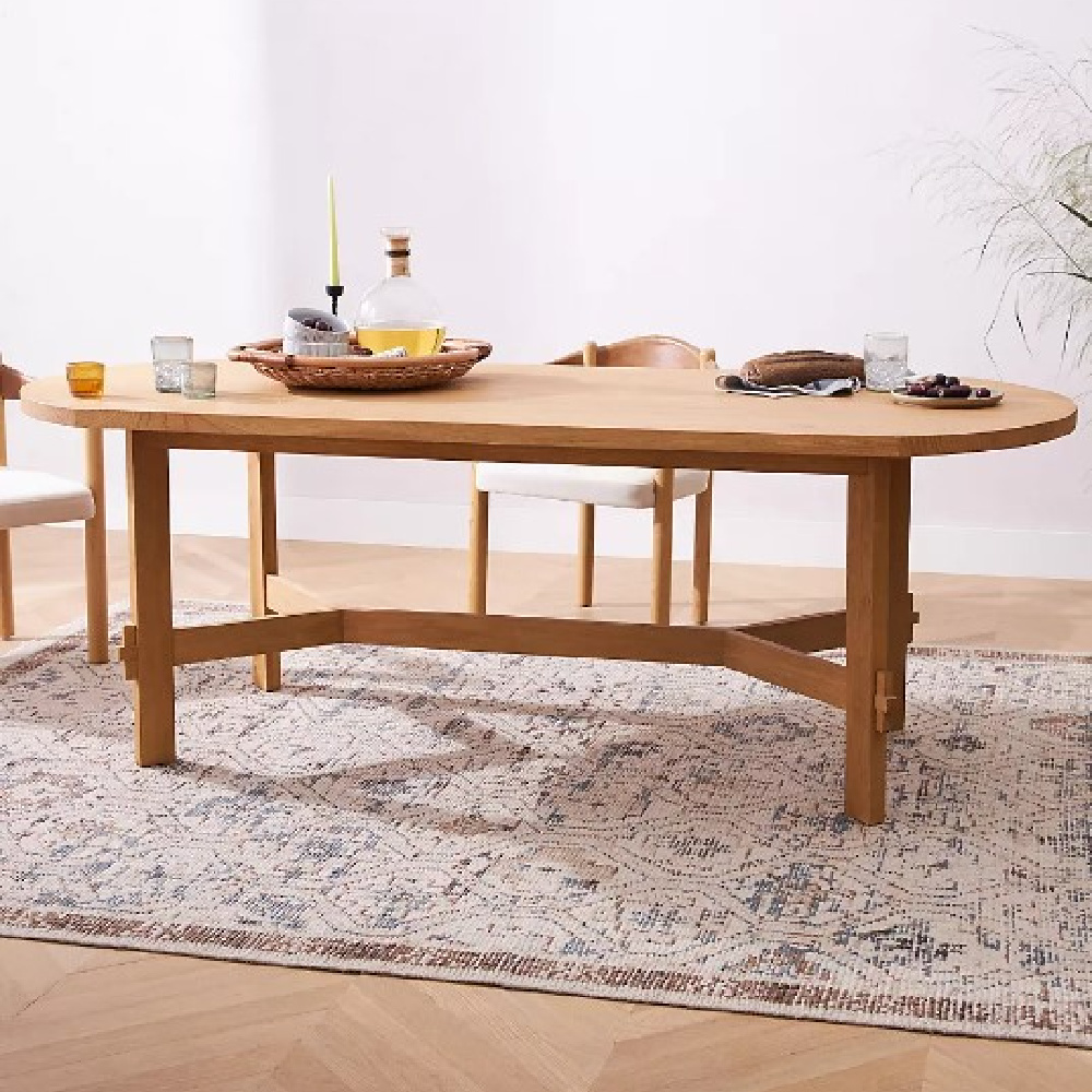 Henderson dining table by Amber Lewis for Anthropologie. #henderson #diningtables