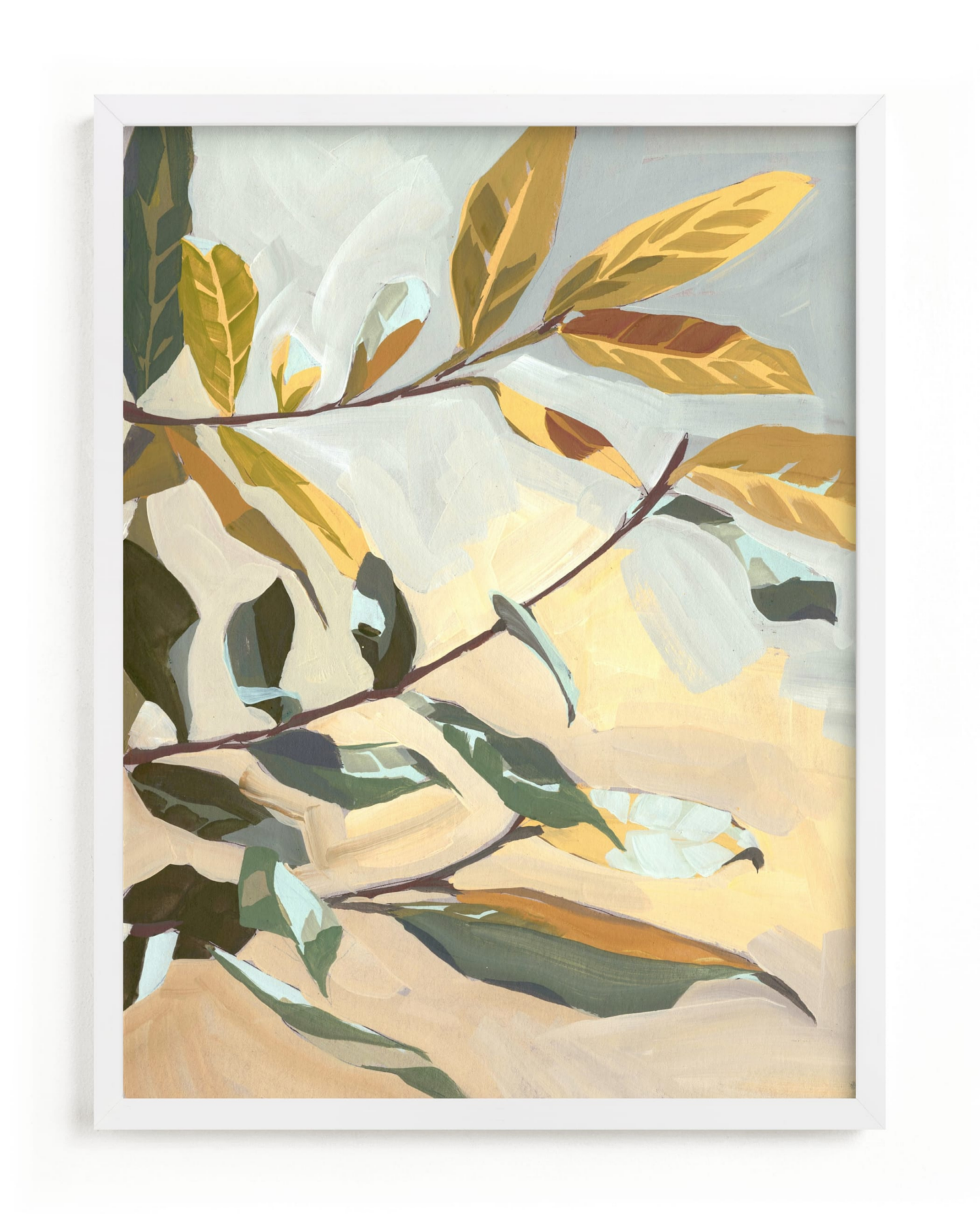 Bay Laurel fine art print by Khara Ledonne at Minted. #baylaurel #fineartpainting