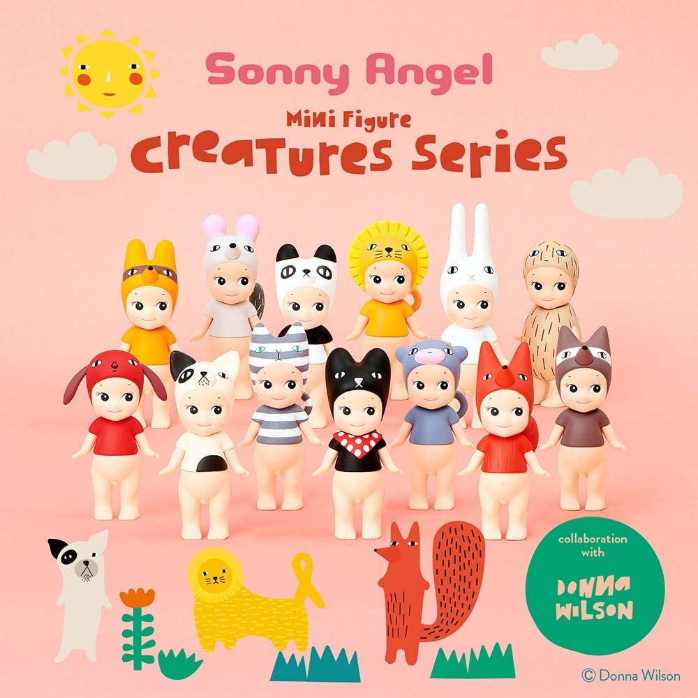 Sonny Angels Creature Series - collaboration with Donna Wilson.