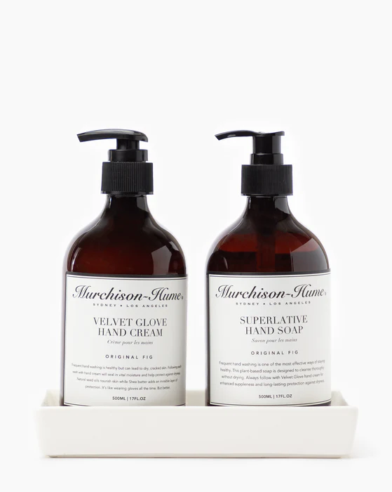 Murchison Hume hand soap and hand cream duo