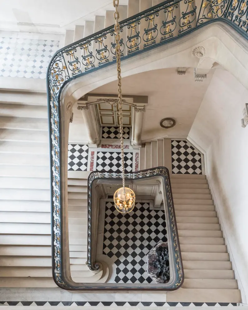 Questel staircase at Versailles photographic art print from GeorgiannaLane on Etsy. #questel #versailles