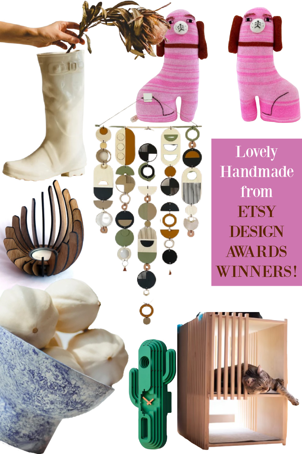 Lovely handmade from Etsy Design Awards Winners - on Hello Lovely Studio! #etsydesignawards #handmadefinds