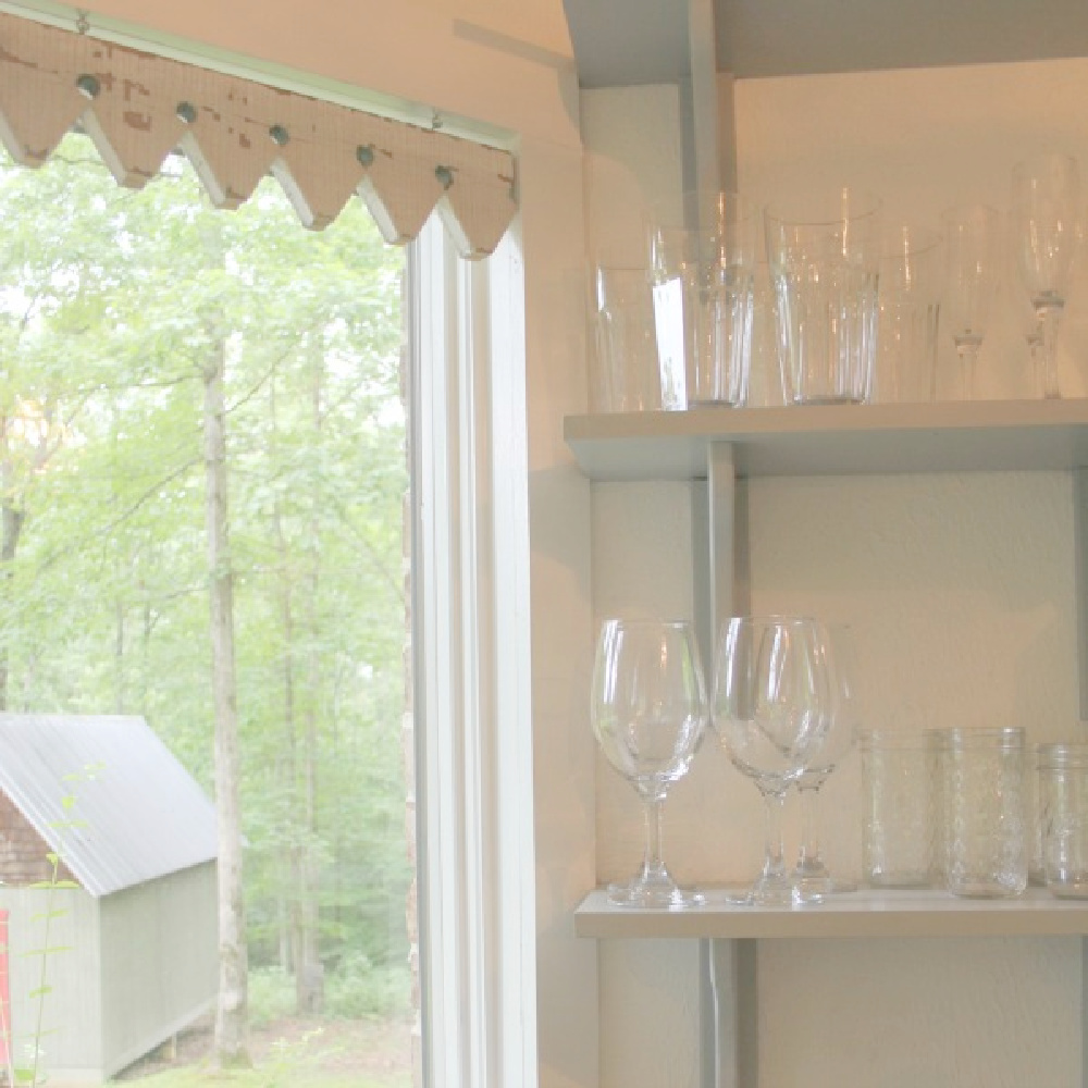 Rustic country cottage in Leiper's Fork, TN known as storybook cottage - Hello Lovely Studio.