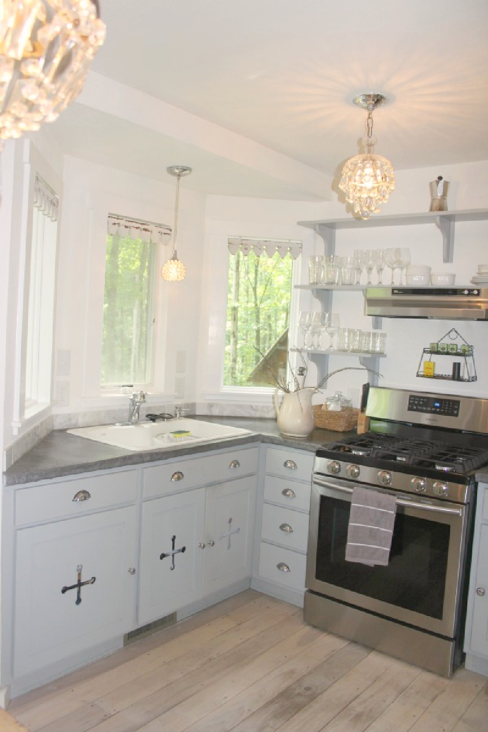 Rustic country cottage in Leiper's Fork, TN known as storybook cottage - Hello Lovely Studio.