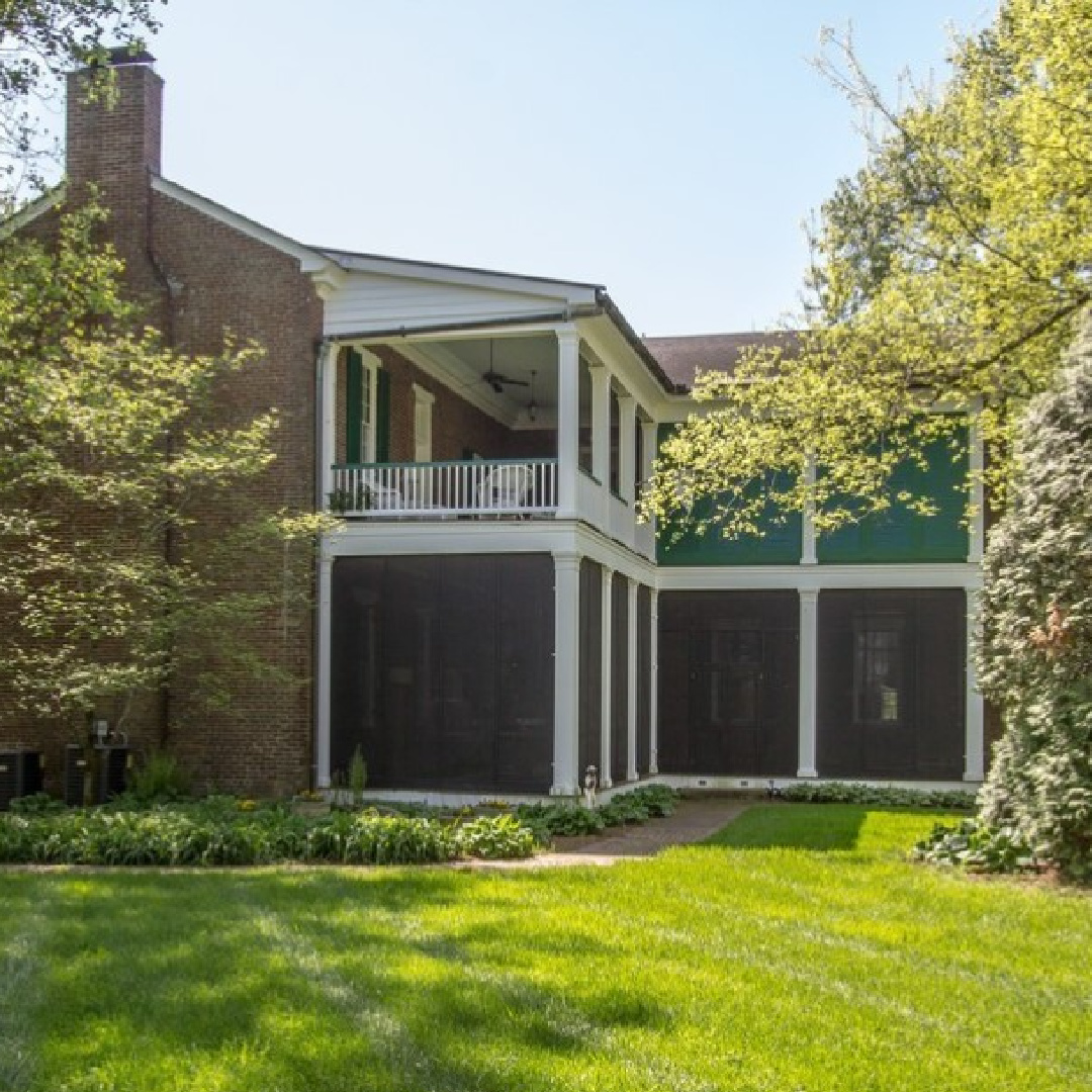 Exterior - 3200 Del Rio Pike in Franklin - Meeting of the Waters house. #historichomes #franklintn