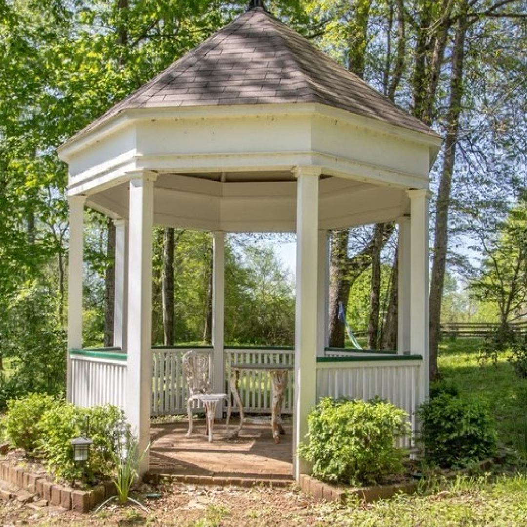 Gazebo - 3200 Del Rio Pike in Franklin - Meeting of the Waters house. #historichomes #franklintn