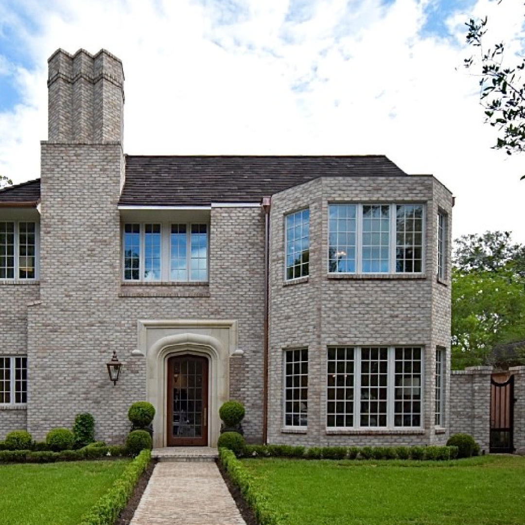 MILIEU Showhouse 2020 in River Oaks neighborhood, built by Mirador's Jennifer Hamelet in style of British architect Sir Edwin Lutyens.