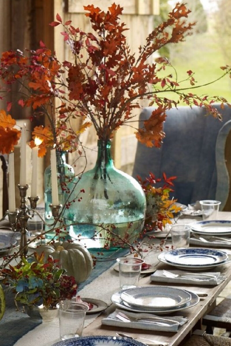 Ideas for Nature-Pretty Tables & FALL Gatherings - Hello Lovely