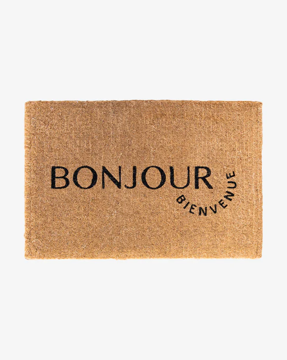 Bonjour door mat - McGee and Co.