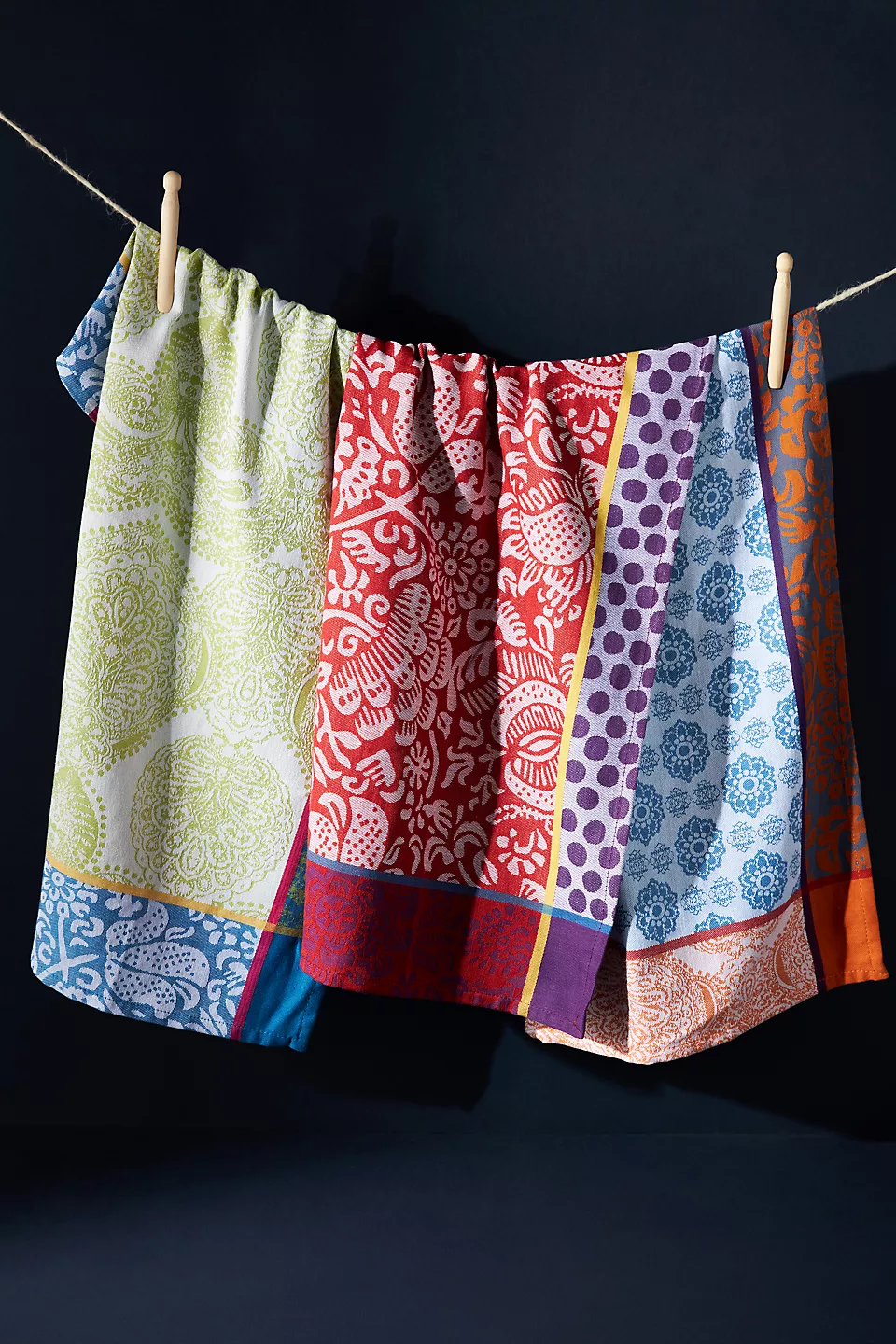 Jacquard dishtowels