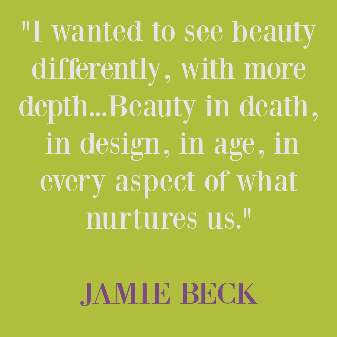 Jamie Beck quote from AN AMERICAN IN PROVENCE. #beautyquotes