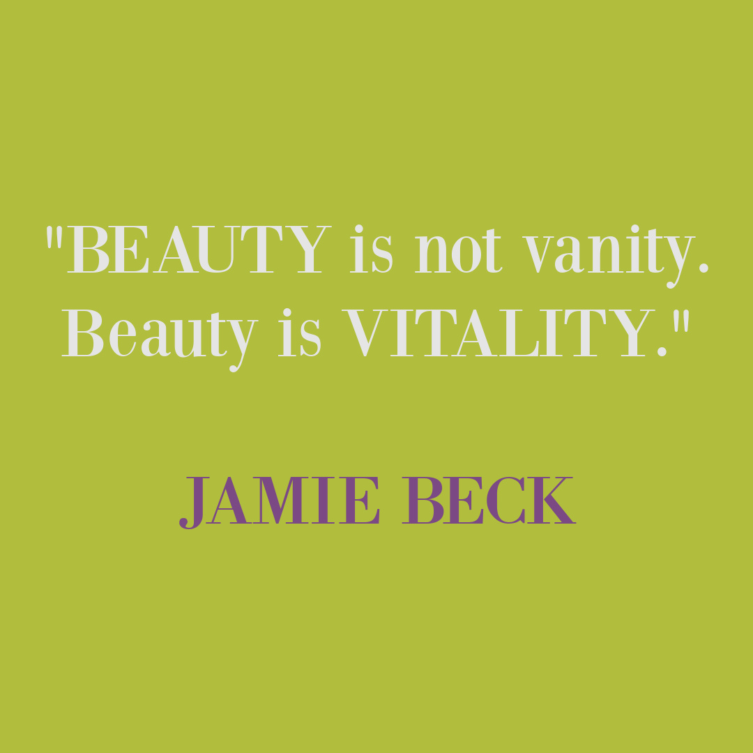 Jamie Beck quote from AN AMERICAN IN PROVENCE. #beautyquote