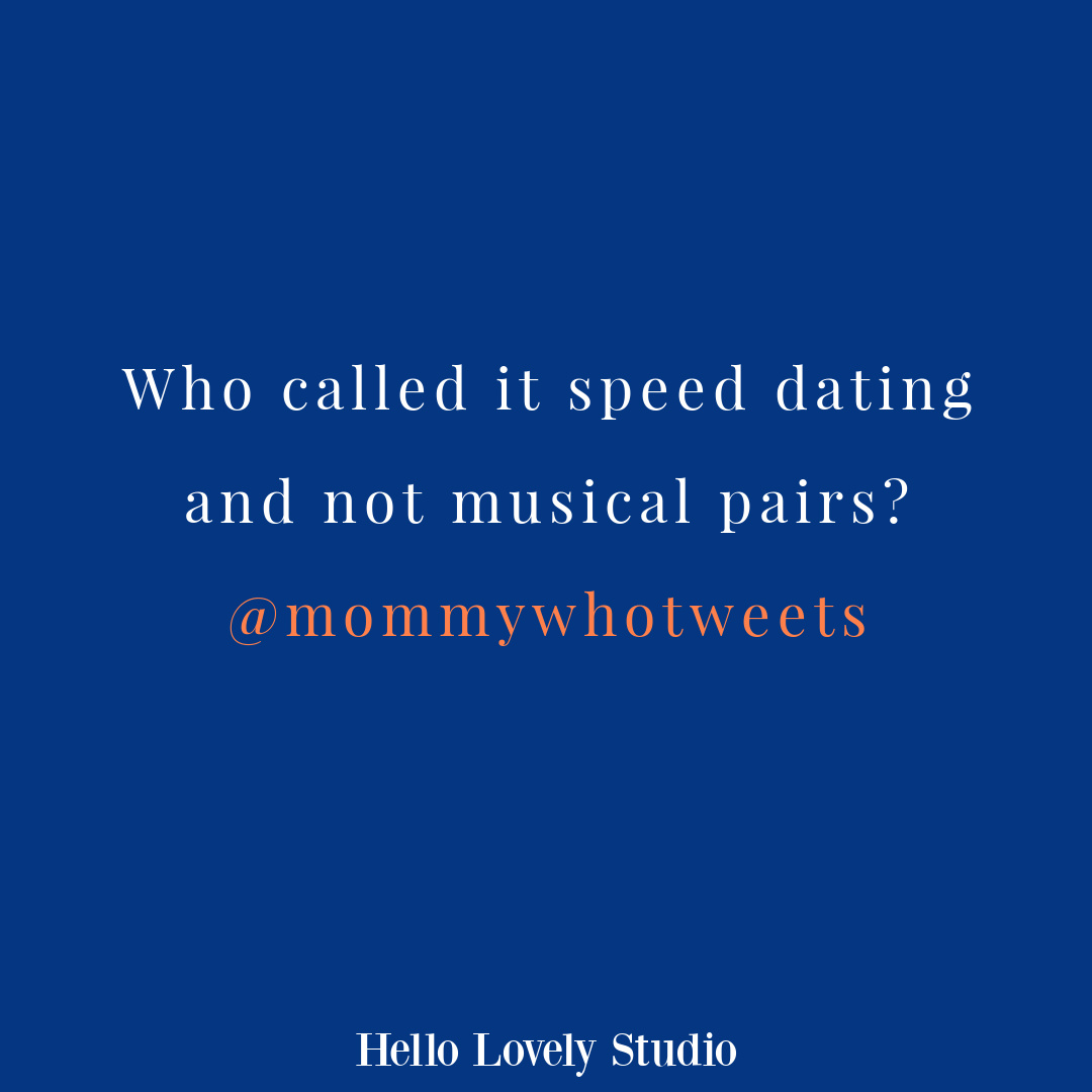 Funny tweet, relationship humor, and silly quotes on Hello Lovely Studio.