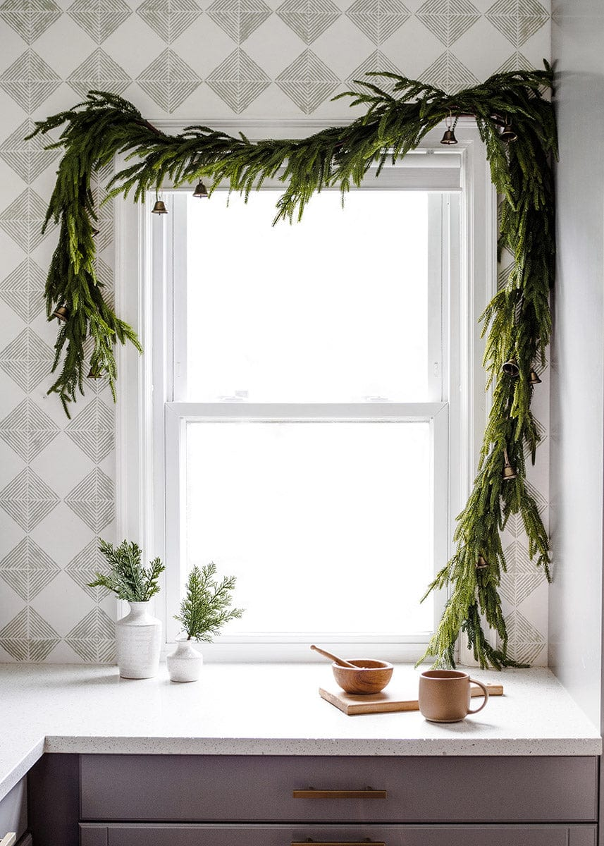 Afloral Real Touch Norfolk Pine Garland