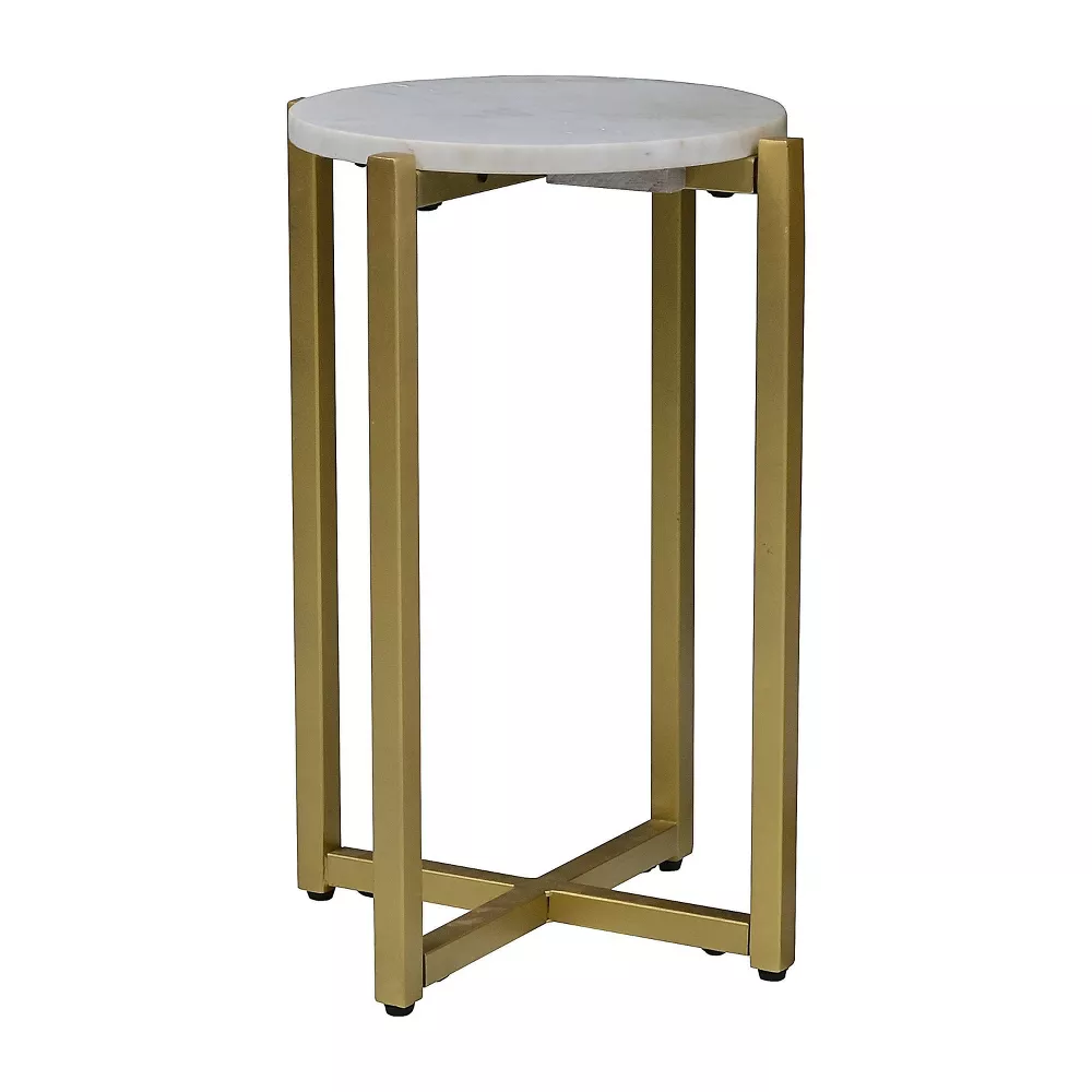 Round marble top accent table, Target