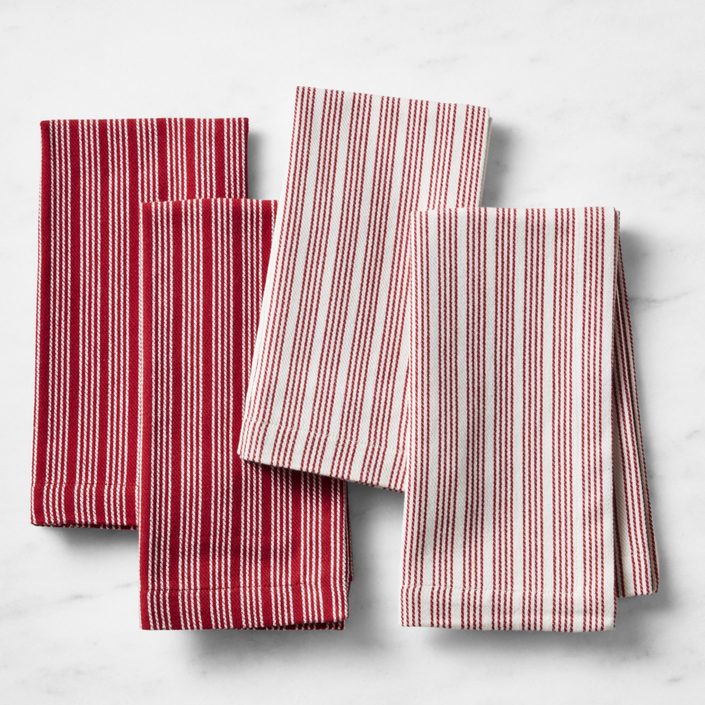 Red stripe cloth napkin set, Williams Sonoma