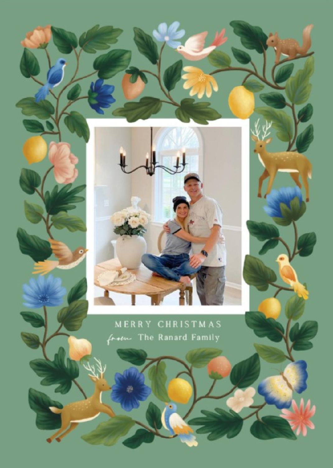 Woodland holiday card (Minted x The Met) - Hello Lovely Studio. #holidaycards #mintedholidaycards