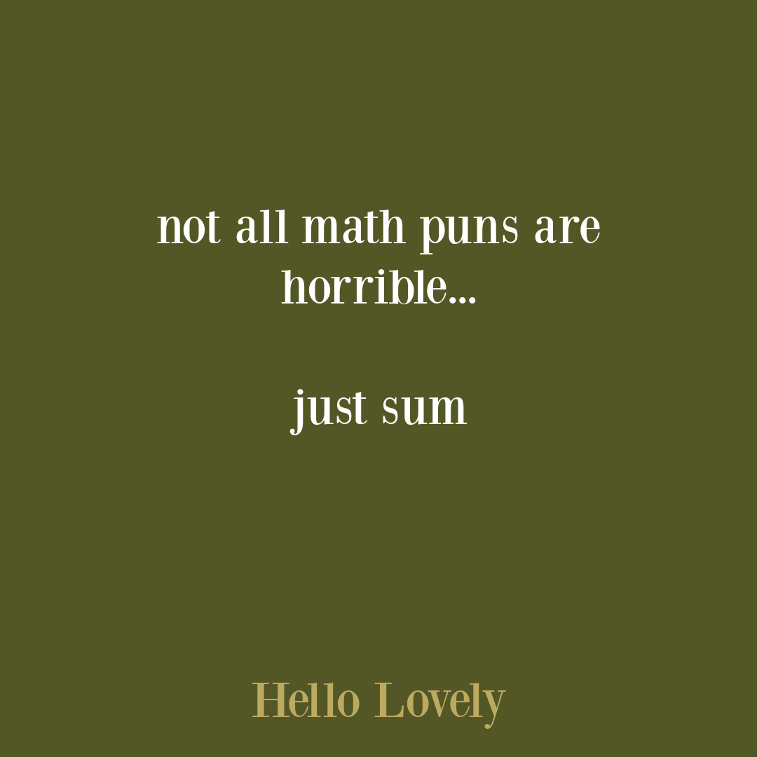 Funny math tweet humor on Hello Lovely Studio. #mathquotes