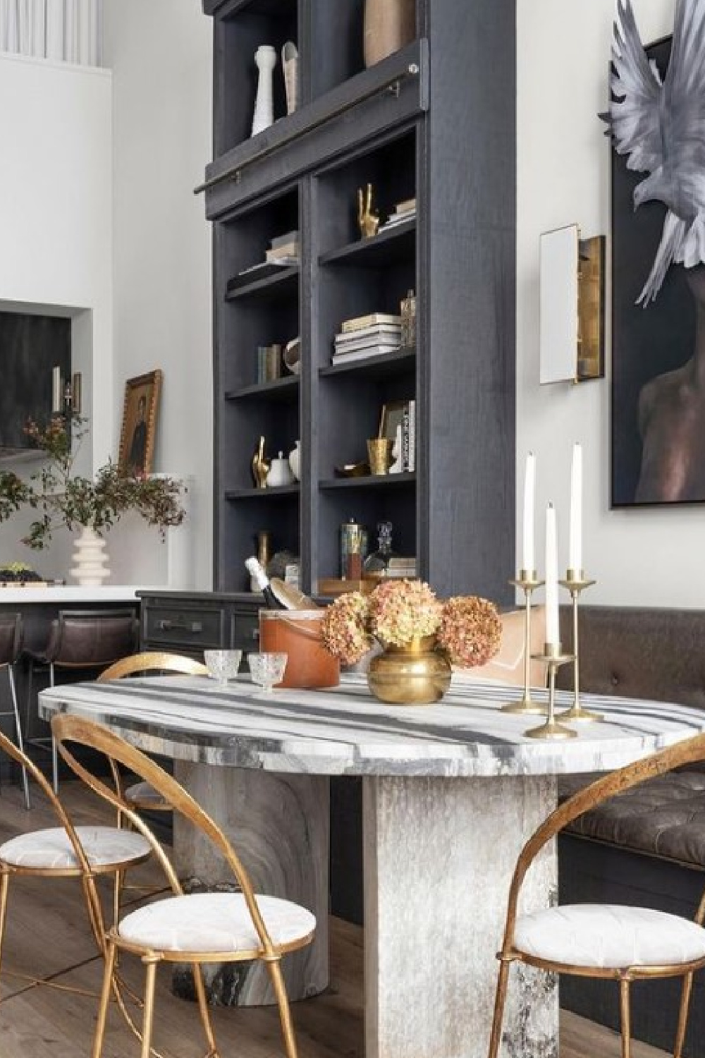 Beautiful Alison Victoria designed Atlanta loft on HTV's Windy City Rehab. Photo: Rustic White Interiors; Styling: Courtney Favini. House Beautiful.