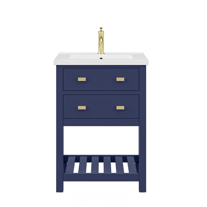 Caitlyn bathroom vanity in royal blue