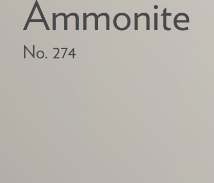 Ammonite No. 274 from Farrow & Ball is an understated light grey neutral paint color to bring calm. #ammonite #farrowandballammonite