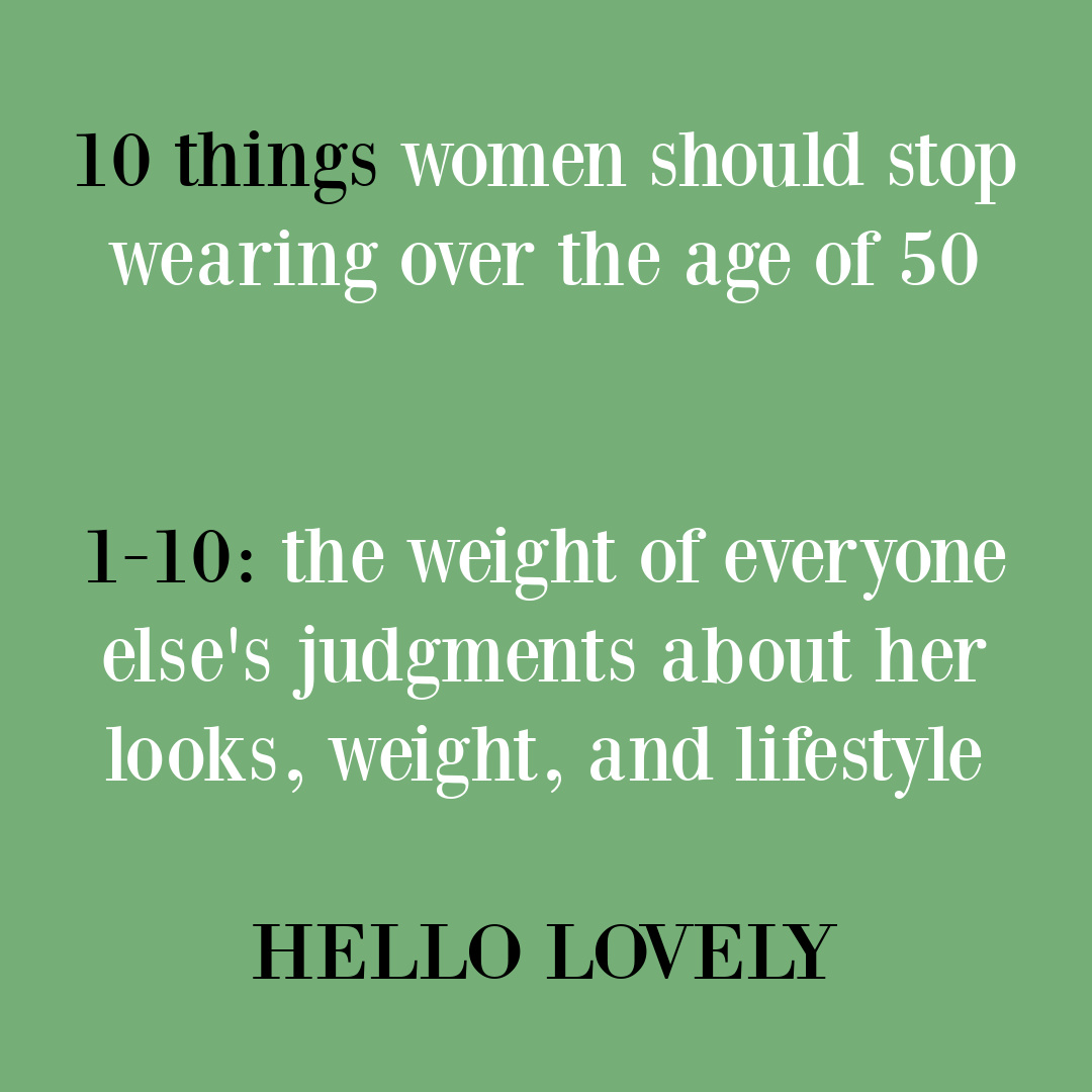 Midlife feminist quote from Hello Lovely Studio about letting go of need for approval when you're over age 50. #over50life #over50quotes #feministquotes