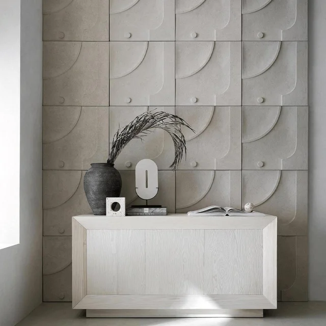 Textured wall decor art, Crate & Barrel. #texturedwallart #texturedplasterart