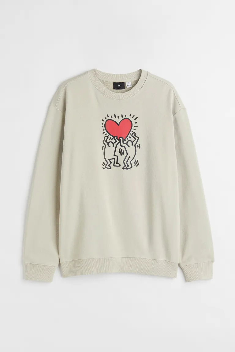 Keith Haring sweatshirt, H&M