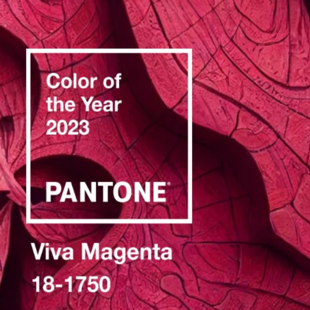 Viva Magenta 18-1750, Pantone 2023 color of the year.