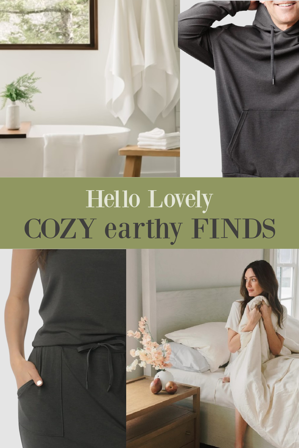 Cozy earthy finds for home and living on Hello Lovely Studio. #cozyorganicstyle