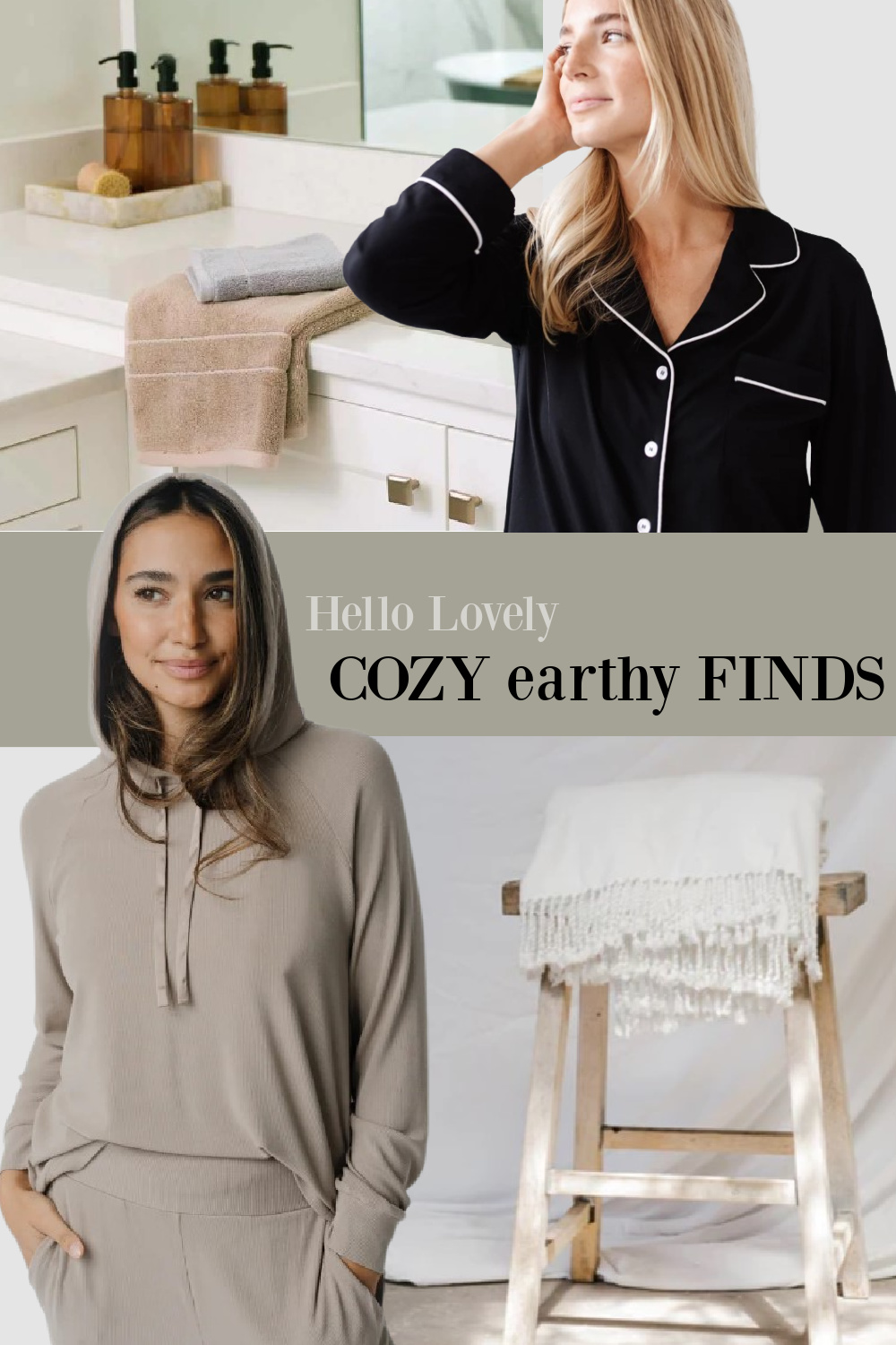 Cozy earthy finds for home and living on Hello Lovely Studio. #cozyorganicstyle
