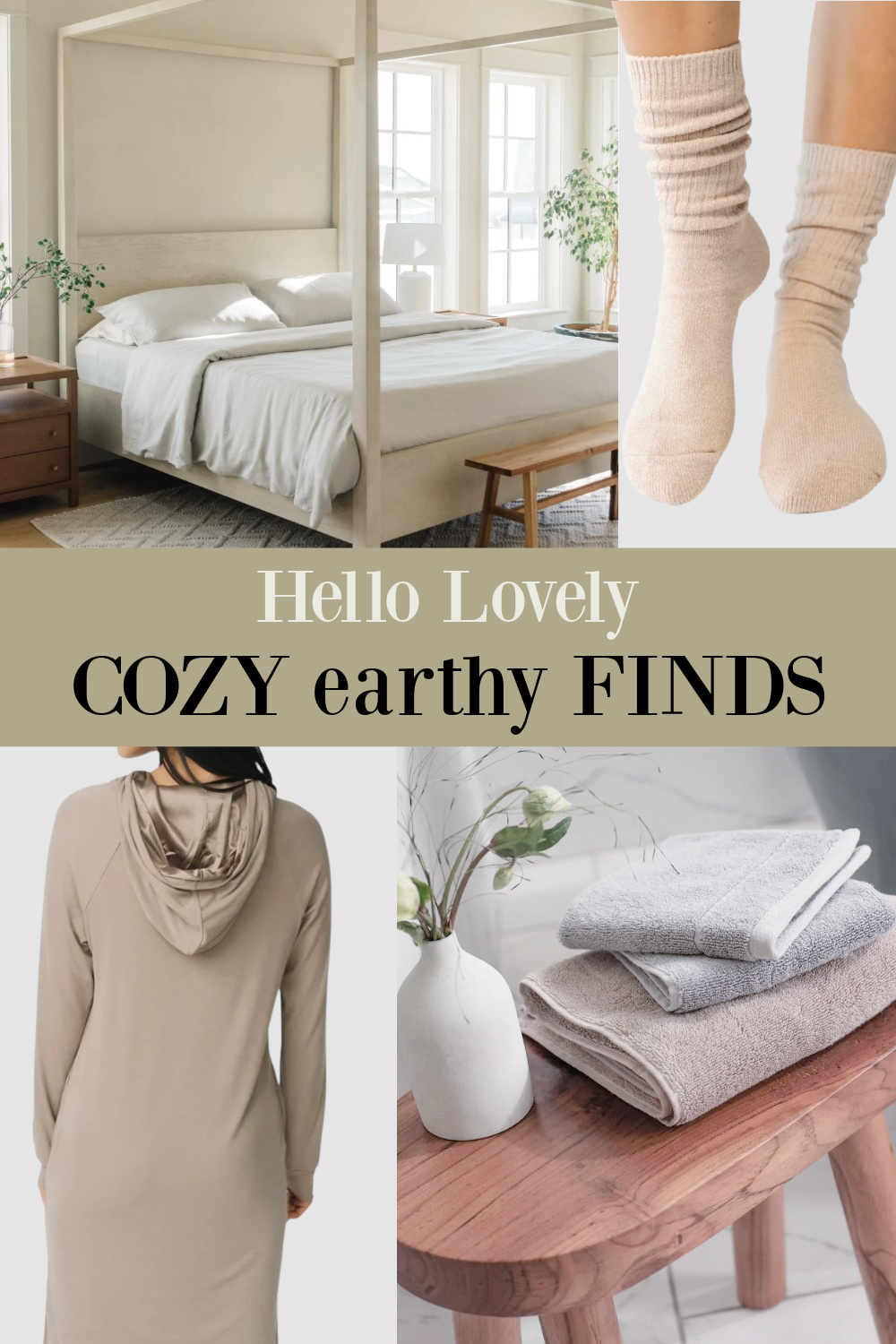 Cozy earthy finds for home and living on Hello Lovely Studio. #cozyorganicstyle