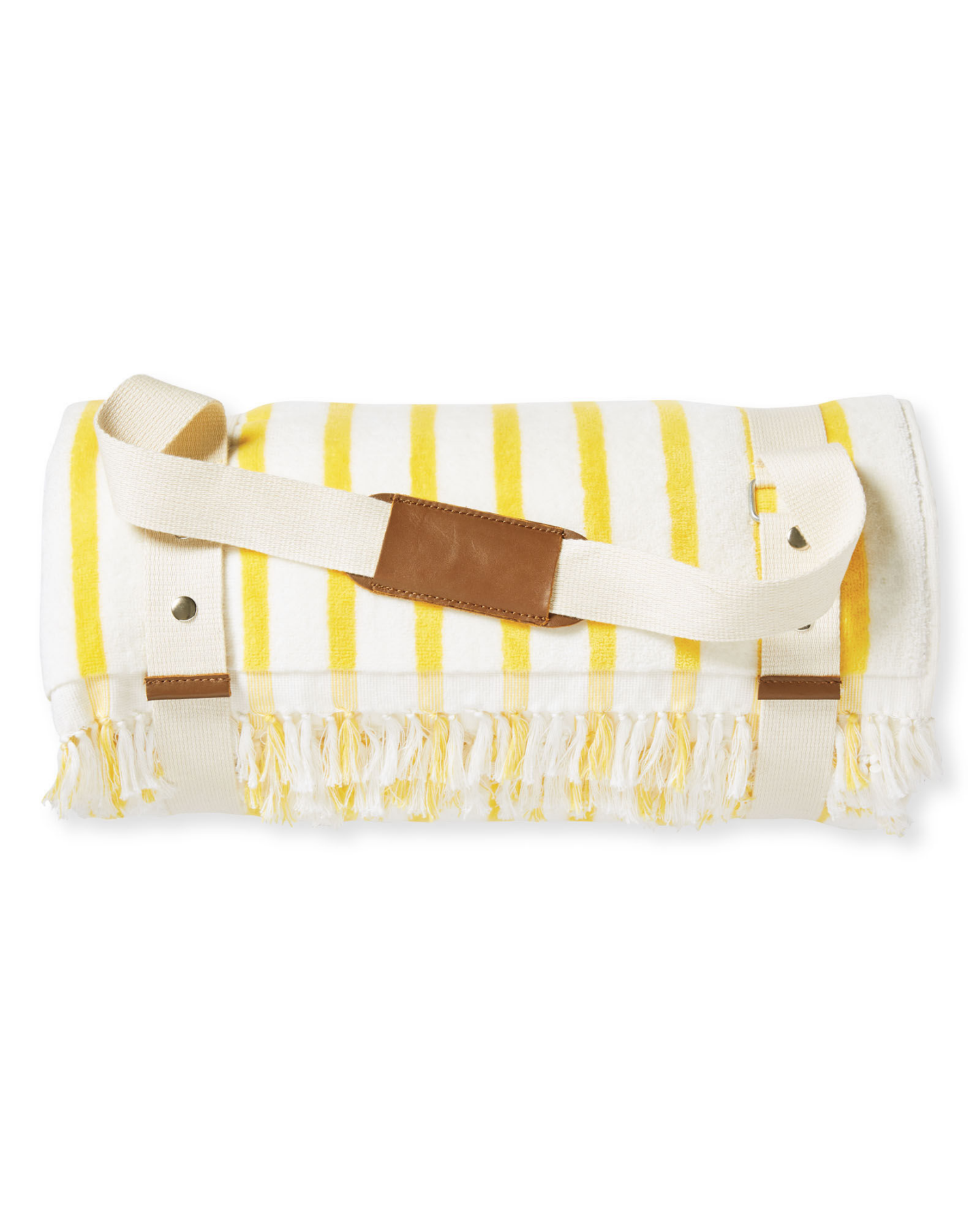 Tide Stripe Umbrella Blanket, Serena & Lily