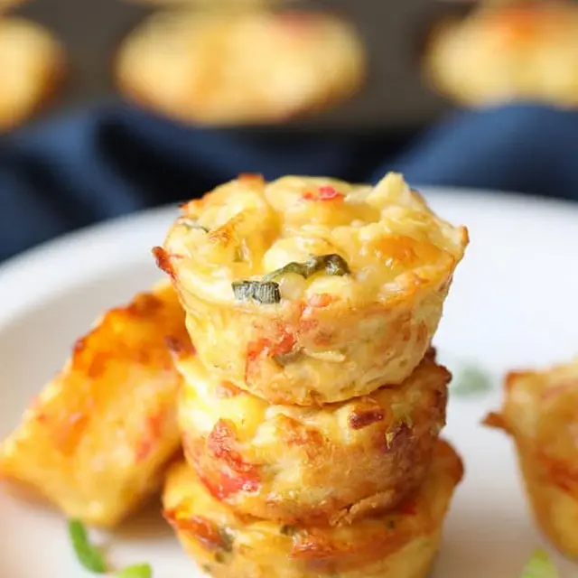 Crustless Crab Quiche Bites, BellyFull