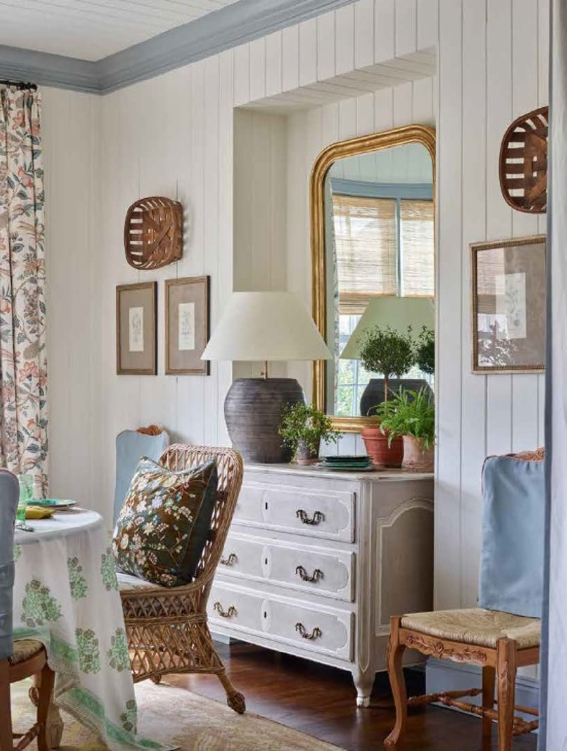 Beautiful interior design by Ashley Gilbreath for THE JOY OF HOME (Gibbs-Smith, 2023).