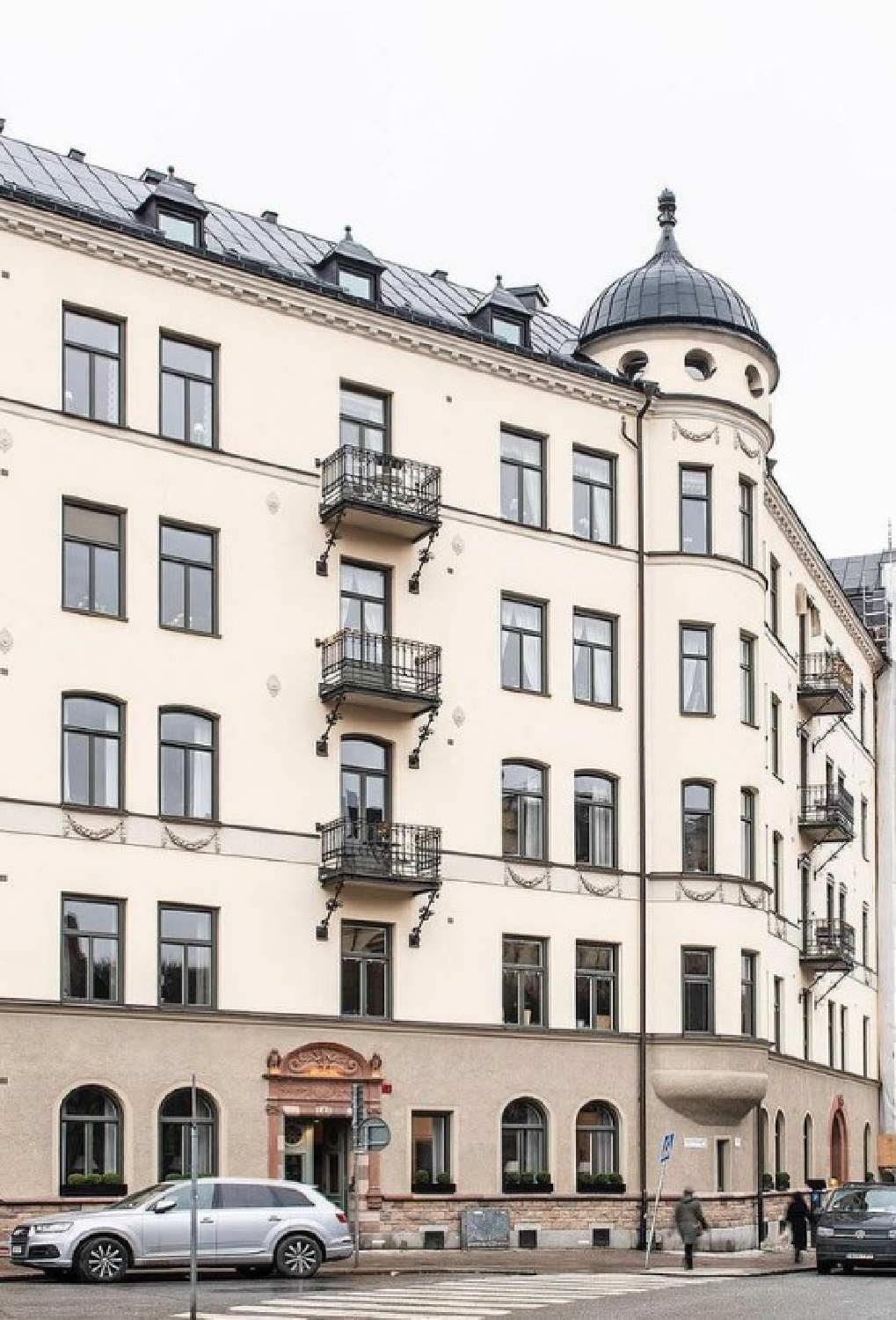 Exterior of a lovely Stockholm apartment building - @nordic_design