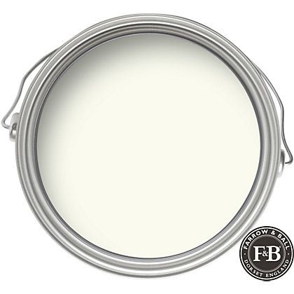 Wimborne White (Farrow & Ball) paint color swatch. #wimbornewhite