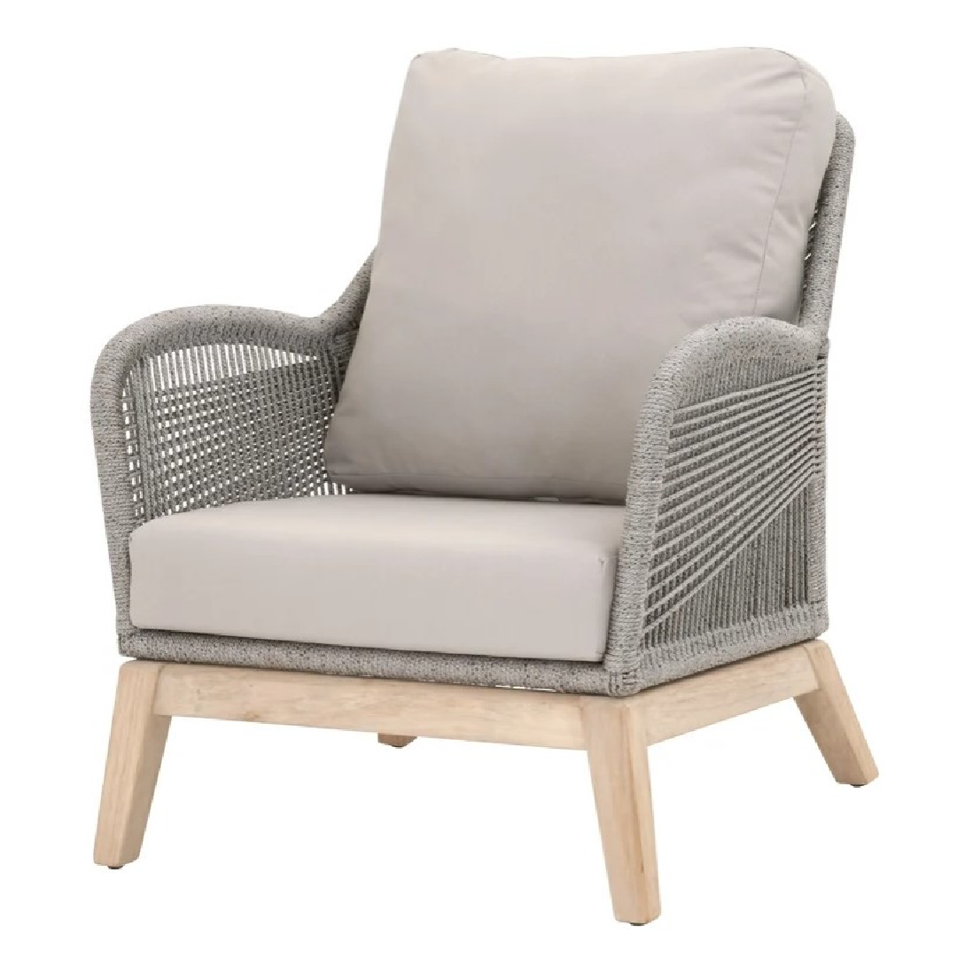 Shawna Teak Patio Chair With Cushions. #patiochairs #coastalfurniture