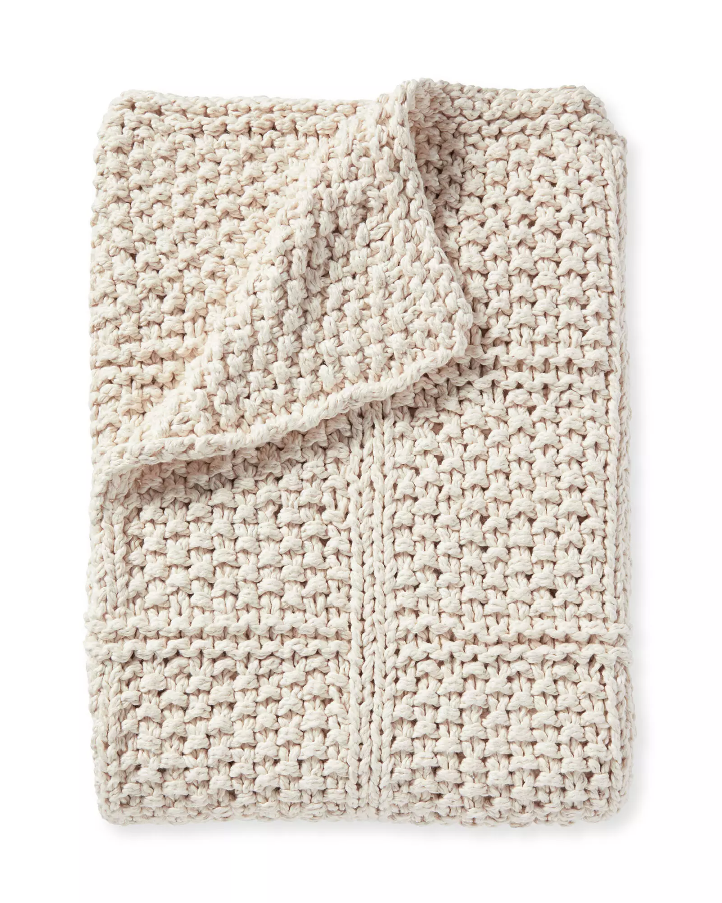 Fisherman's Knit Throw, Serena & Lily