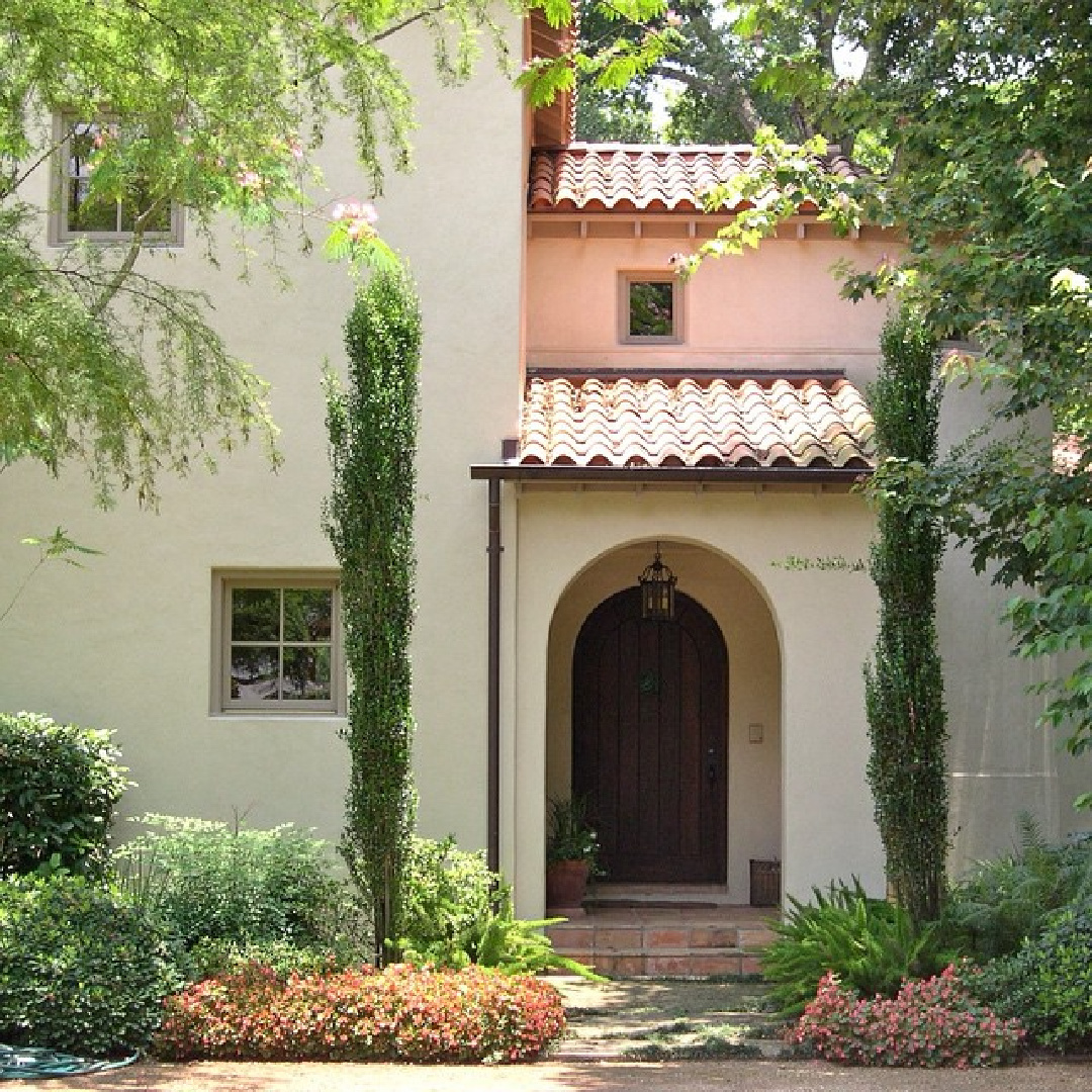 Murphy Mears Architect - clay tile roof on a beautiful European country style home.