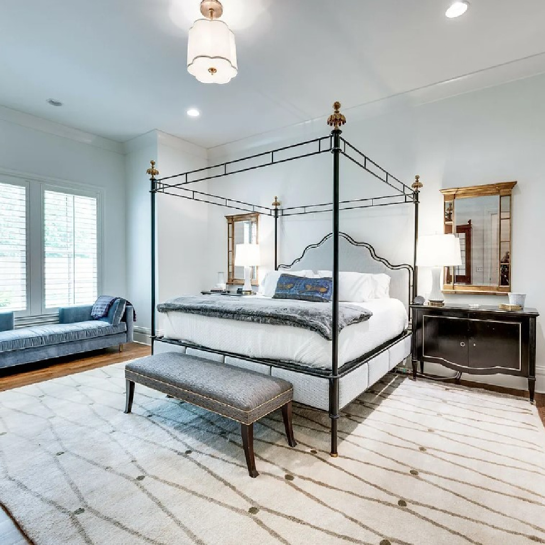 Beautiful canopy bed in a historic 1870 home on Murfreesboro Rd in Franklin, TN.