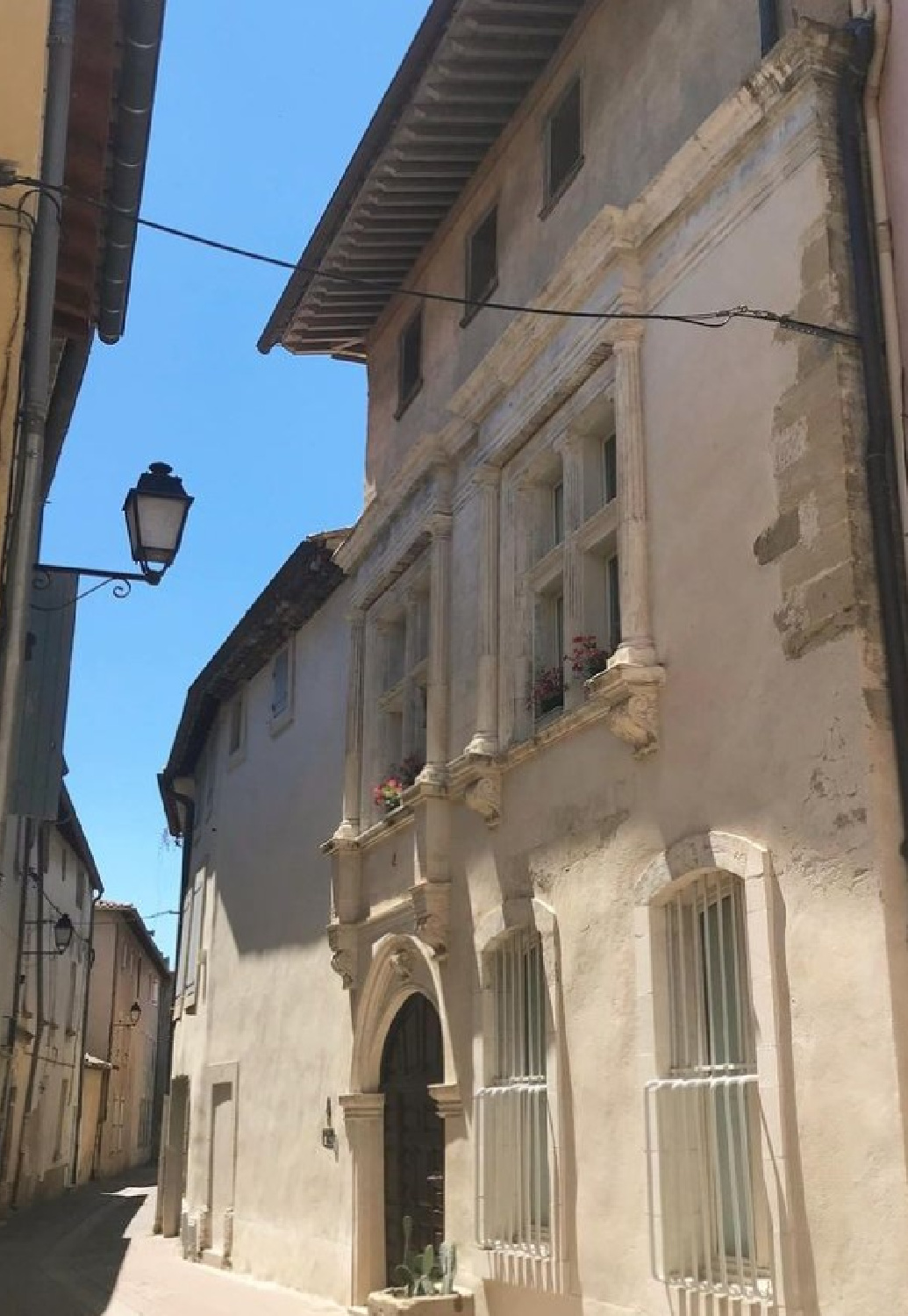 @minniepetersdesign - pale exterior on buildings in the South of France. #provencestyle