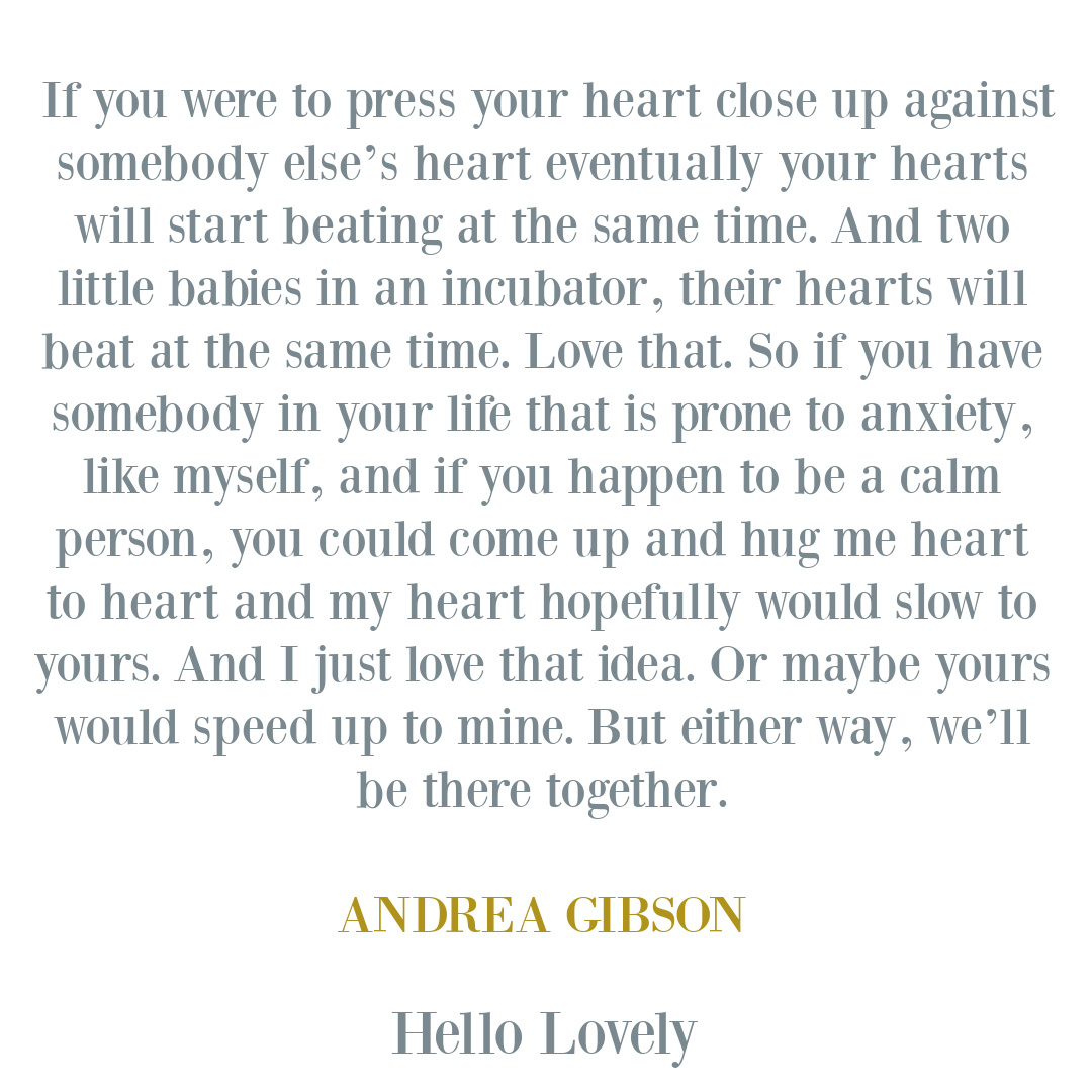 Andrea Gibson poetry quote about anxiety, healing, struggle, relationships and journeying together. #healingquotes #andreagibson #strugglequote