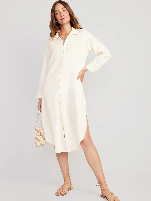 White shirt dress, Old Navy